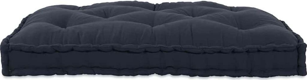 vidaXL Sofakissen Anthrazit 120 x 80 x 12 cm Stoff