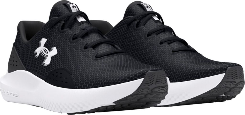 Under Armour - Herren Sneaker "Surge 4.0" RW10032 (40,5 EU) (Schwarz/Weiß)