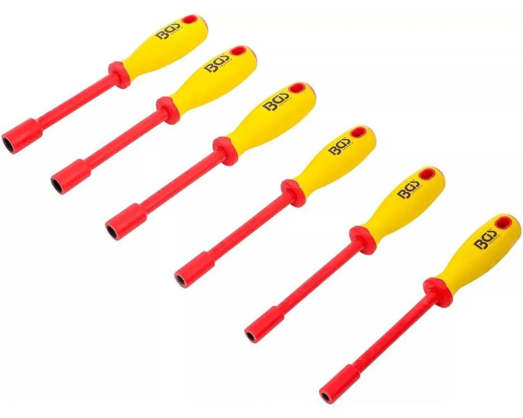 Kit Tournevis à Douilles pour Installations Électriques de 5,5 à 12 mm