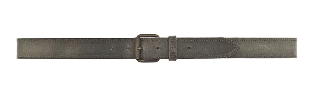 Cintura Uomo MUSTANG in Cuoio Oliva W85 | Resistente e Pratica - 2