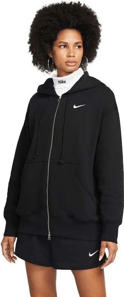 Hoodie Nike Sportswear Noir Femme L - Idéal pour Détente et Sport Nike