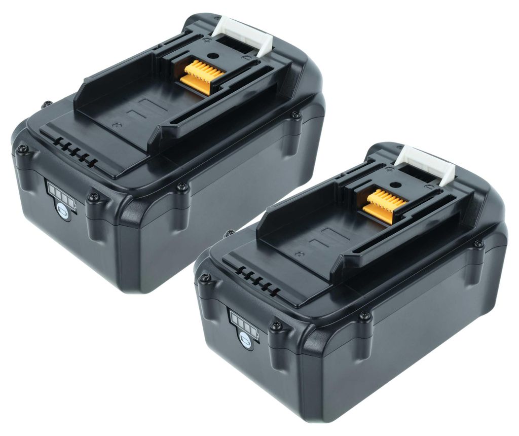 vhbw 2x Akku kompatibel mit Makita MUB360DZ, MBC231DZ, MBC231DRD, BUX361Z, BUX361RDE, BUX361, BUH650Z, BUH650RDE Werkzeug (4000 mAh, Li-Ion, 36 V)