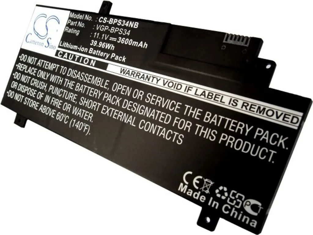 Batterie Ordinateur Portable Sony Vaio F15A16 SVF1431 SVF15A Techtek