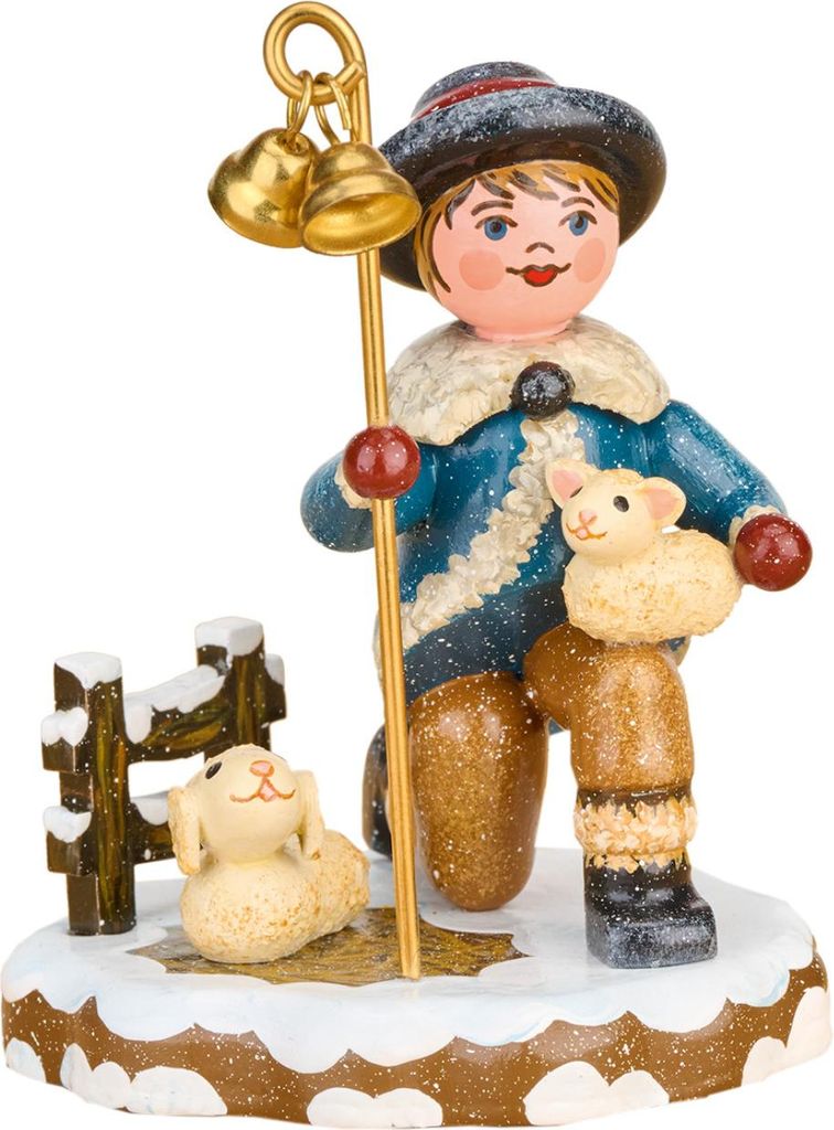 Winterkinder Sternsinger "Der gute Hirte" (9cm) von Hubrig Produktbild 