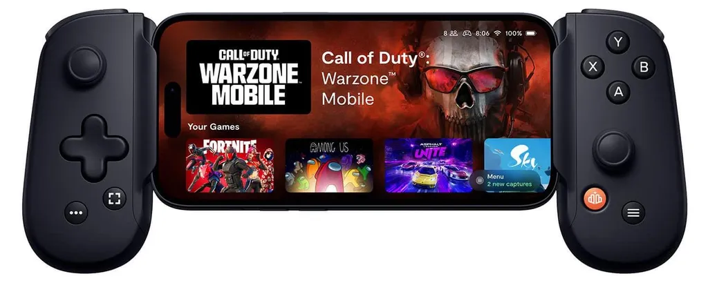 Jouez partout sur iPhone avec le Backbone One Lightning v2 Noir Mobile