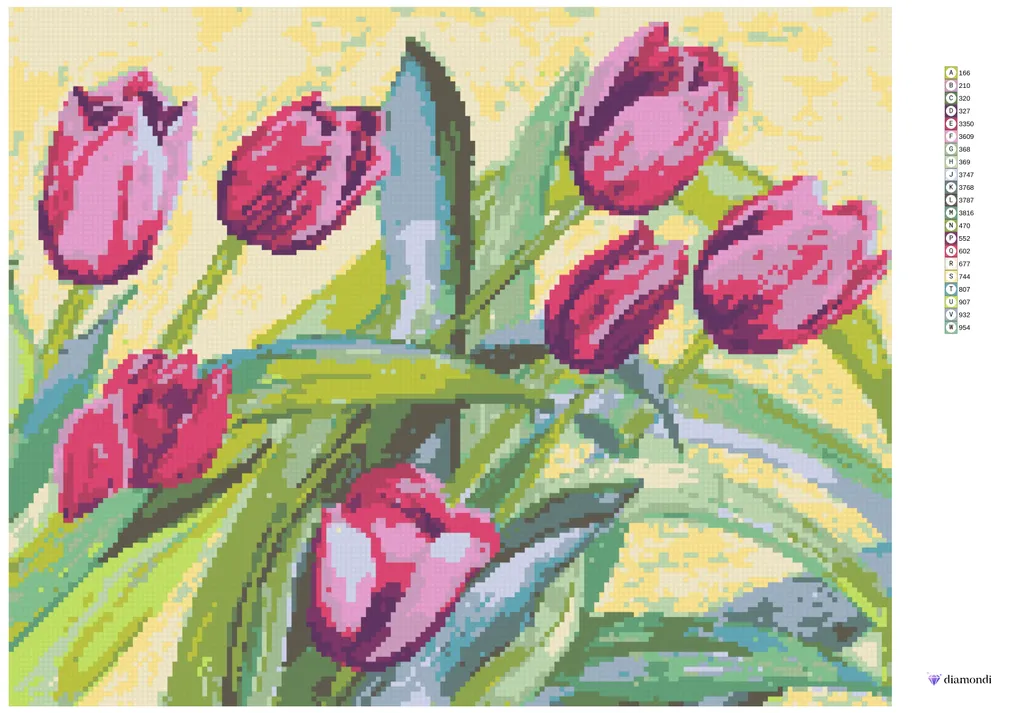 Quadro DIY Diamond Painting Zuty 40x50 cm - Ragazza con Coniglio Moderno - 7