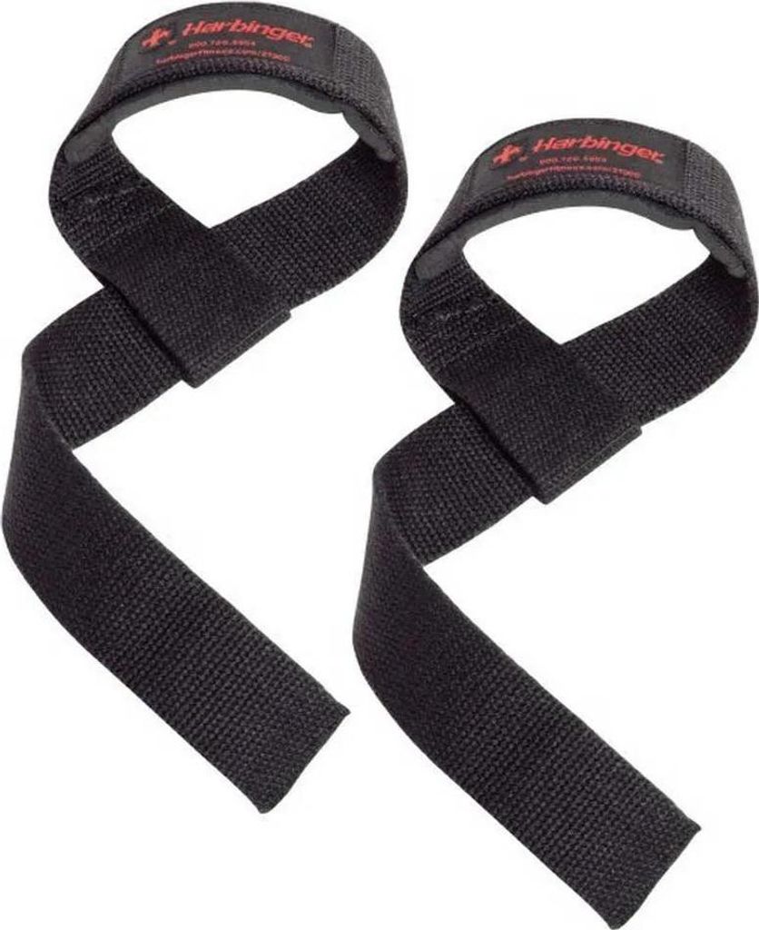 Harbinger Padded Baumwolle Riemen Schwarz  Schwarz One Size Produktbild 