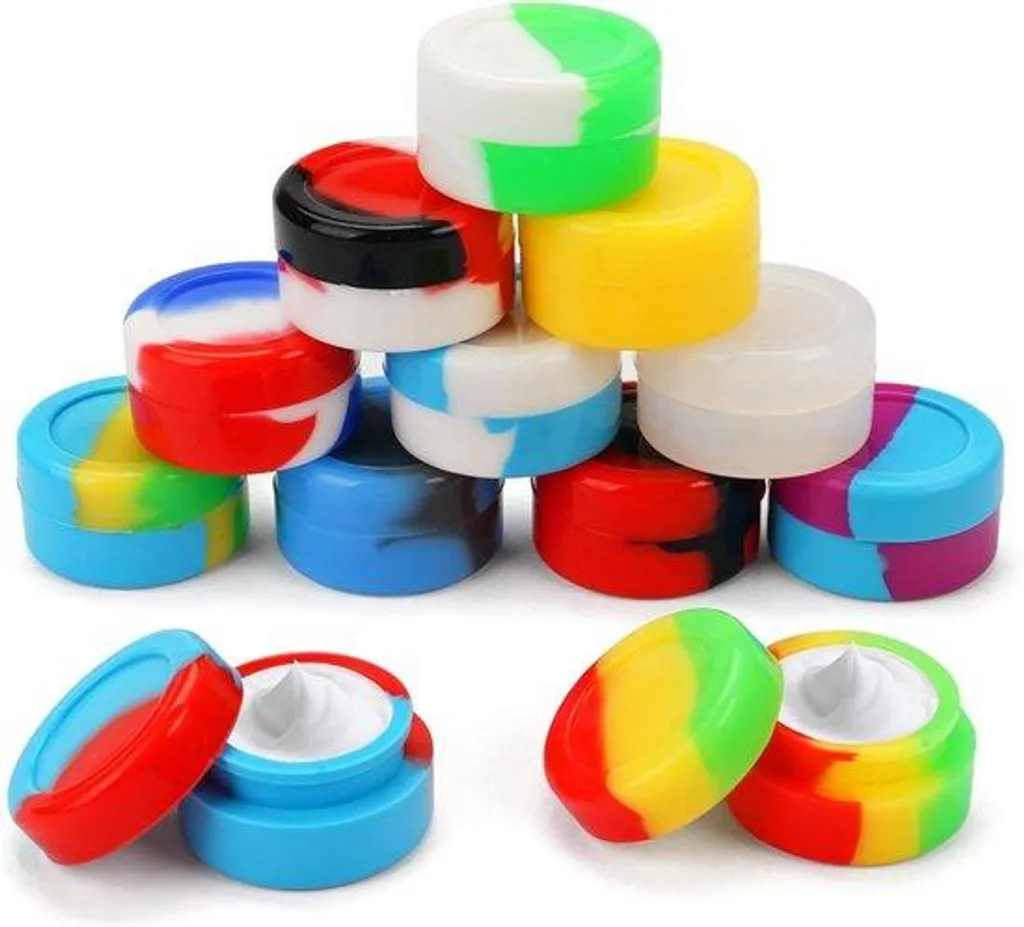 Fini le gaspillage avec ces mini-pots silicone 5 ml - Lot de 12 pratiques