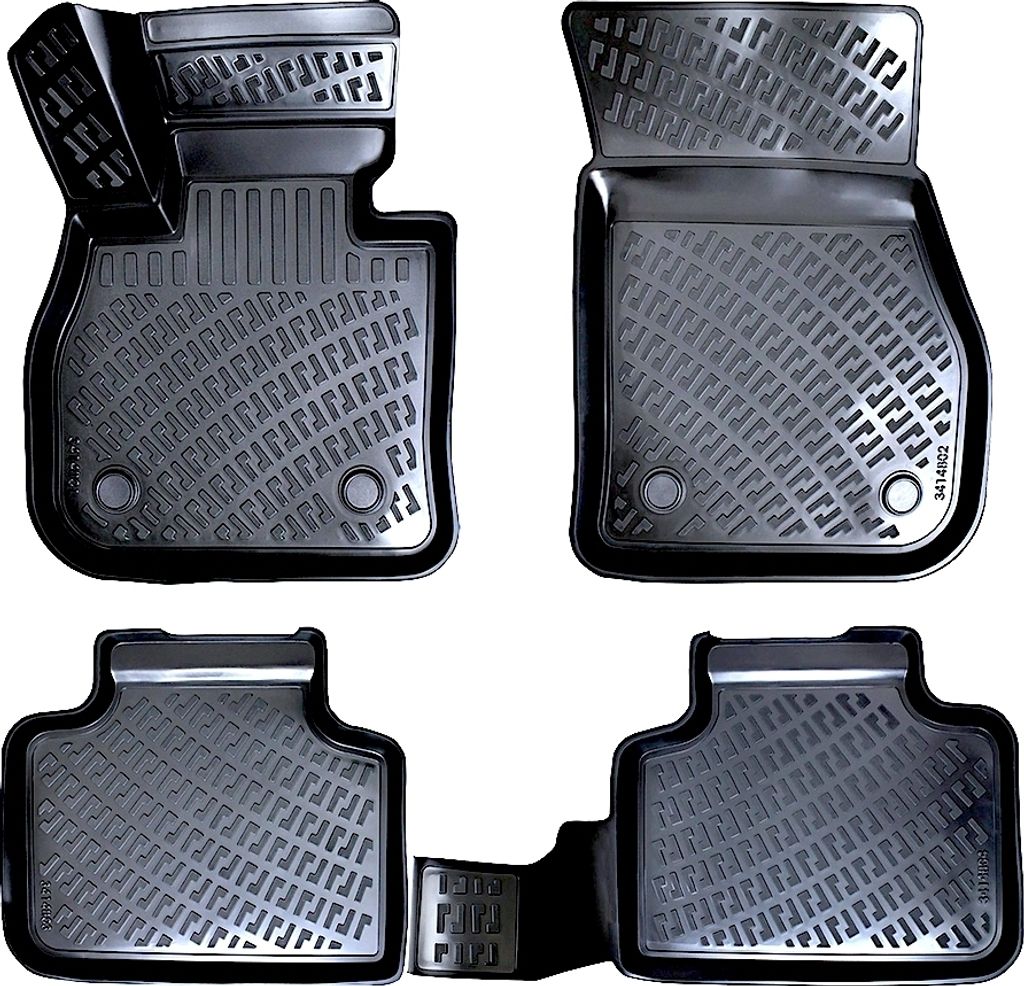 Rizline BMW X1 F48 2015-2022 Auto Gummimatten Autofußmatten