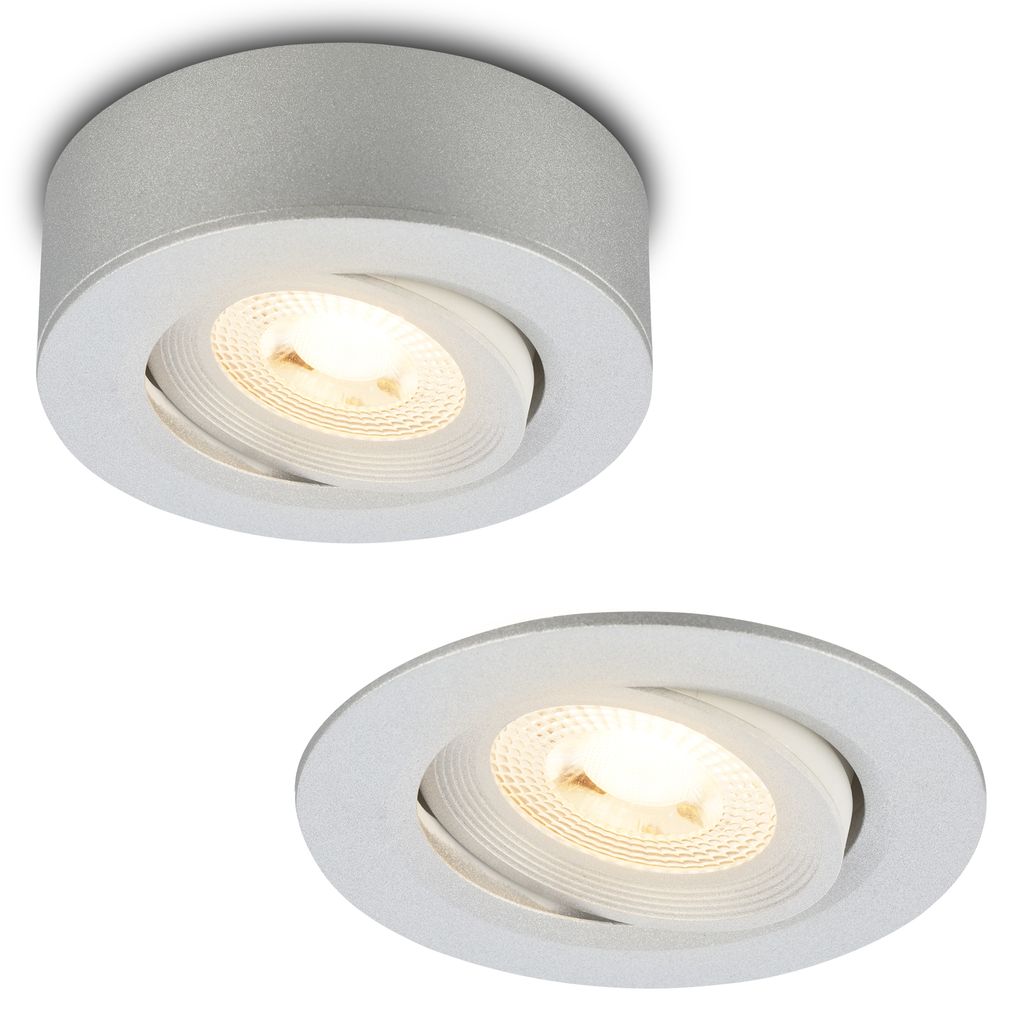 Briloner Desi 2 en 1 LED spot et spot encastrable en Image du produit 