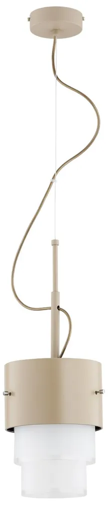 Suspension de Table à Manger Blanche TRI-STAR 90 cm Éclairage Intérieur