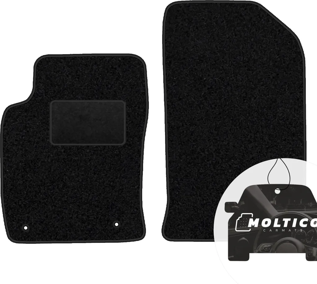 Tappetini Neri per Citroen Xsara Picasso 2000-2012 - moto-MOLTICO Velour