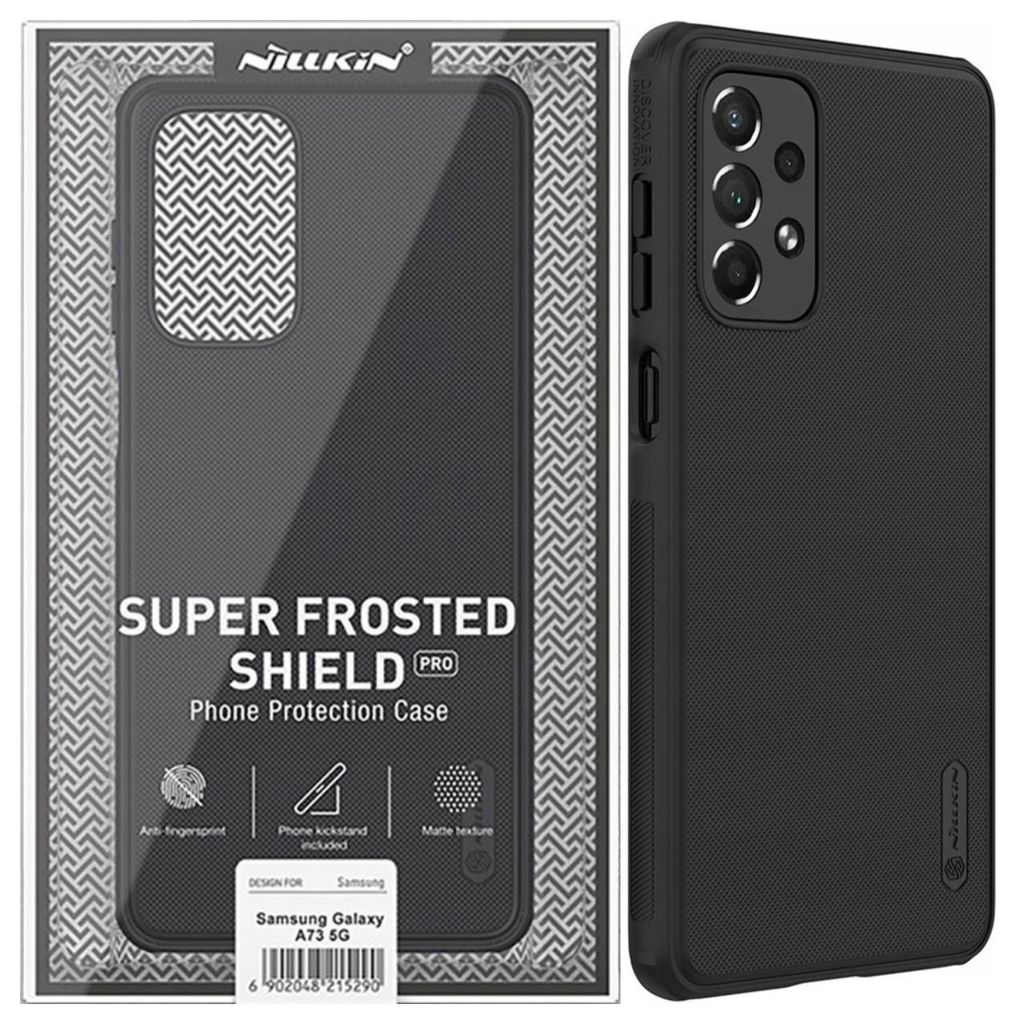 Nillkin Fall Fall Fall für Samsung Galaxy A73 Schwarz Produktbild 
