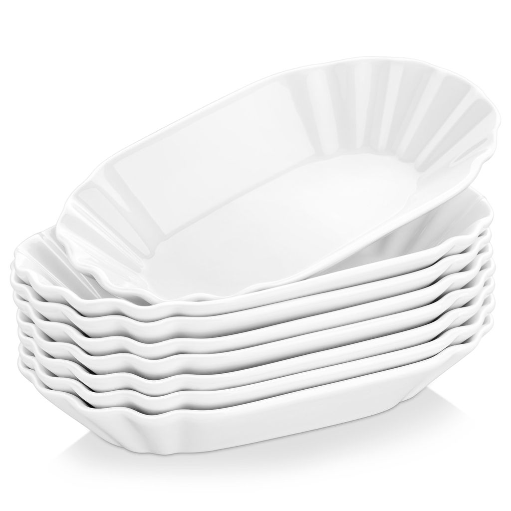 MALACASA, Série Regular, 8 pcs. Set de barquettes à frites, Image du produit 
