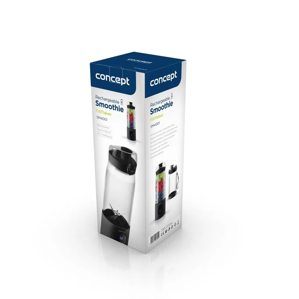Blender smoothie portable CONCEPT SM4001 pour bureau, sport et gym
