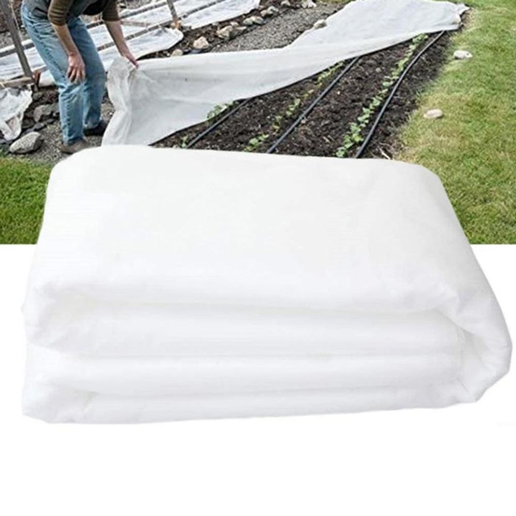 Onkruidvlies 2x10 meter, wit onkruidvlies voor de tuin, Productafbeelding 