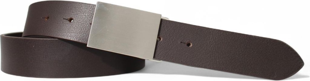 FRONHOFER klassischer Anzuggürtel, hochwertiges Leder, hochwertige Gürtelschnalle, kürzbar, 3,5 cm