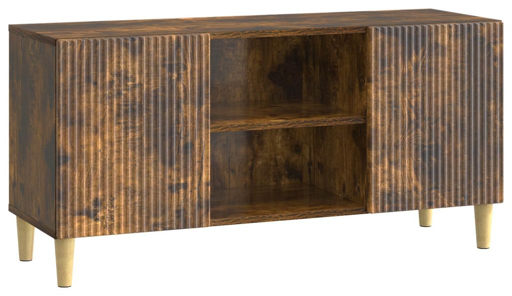 Maison Exclusive - TV-Schränk Geräucherte Eiche 102 x 34,5 x 50 cm Holzwerkstoff