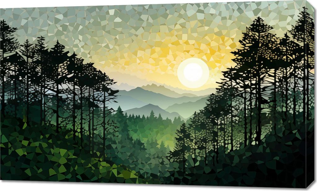 Bild 100x60cm Klangmozaik der Natur