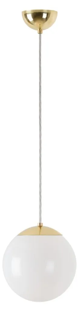 Suspension LED 8W IP40 4000K Blanche et Laiton ISIS S1 PM Modèle OSMONT