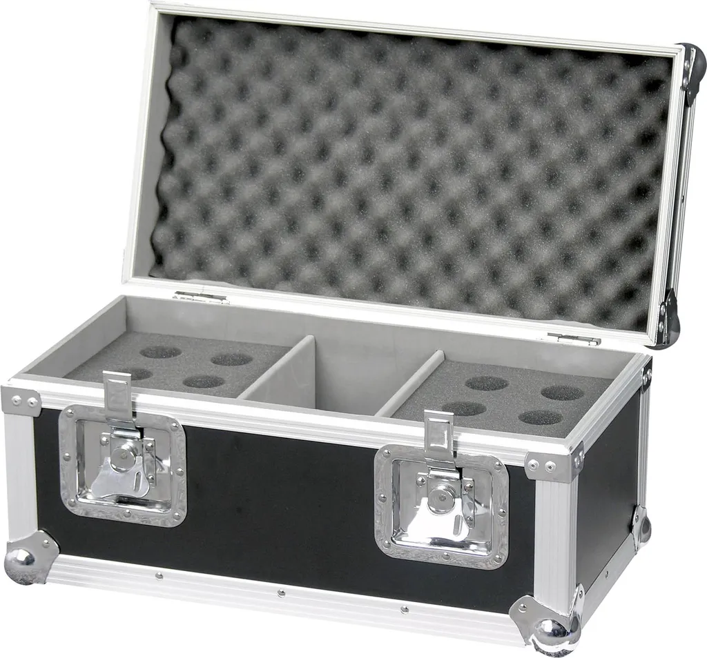 Mallette de rangement pour 12 micros - Finition Pro Case robuste - 2