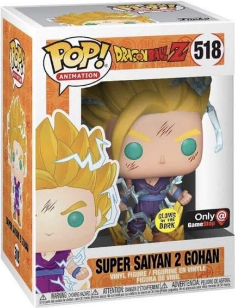 Funko Pop! Dragon Ball Super Saiyan 2 Gohan #518 Figur Produktbild 