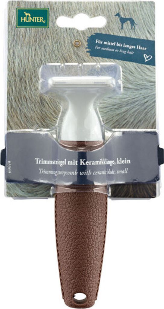 Hunter Entwirrungsstriegel Spa zweireihig 16 x 11,5 cm Produktbild 