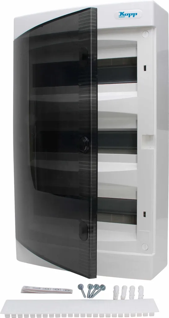 KOPP Coffret de distribution N36C en saillie IP40 à 3 rangées 36 pôles