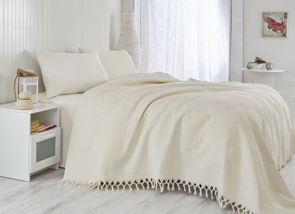 L'Essentiel Linge de Maison, 120- SHS5206, Sahne, Bettwäschen, 100% BAUMWOLLE