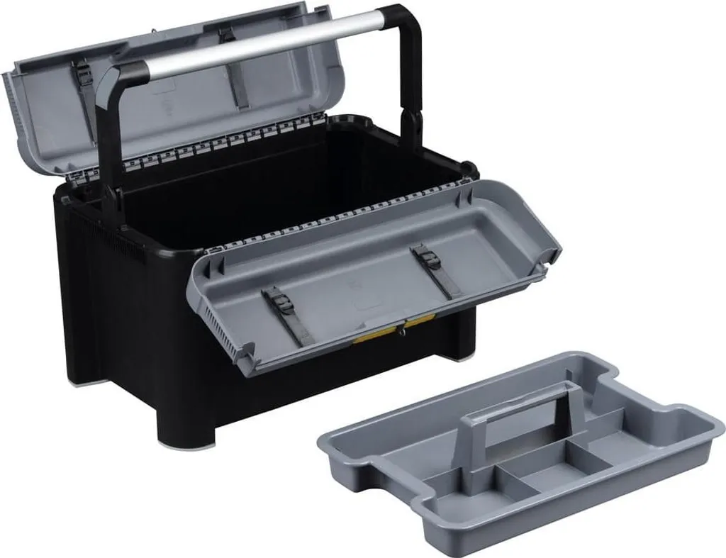 Caisse à outils 570x380x380 mm : rangez enfin tout votre matériel lourd