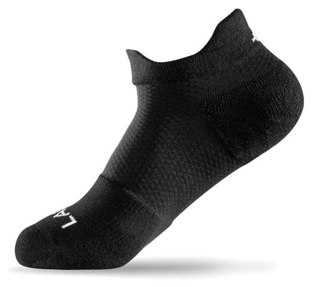 Performance Compression Socks Low Tab Black