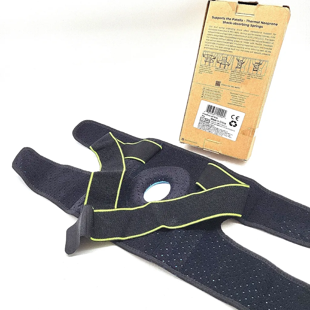 Bodyprox Genouillère avec Stabilisateurs Latéraux et Gel Rotulien - Regular