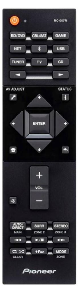 Originale Fernbedienung für Pioneer VSX-LX303 | VSX-LX503