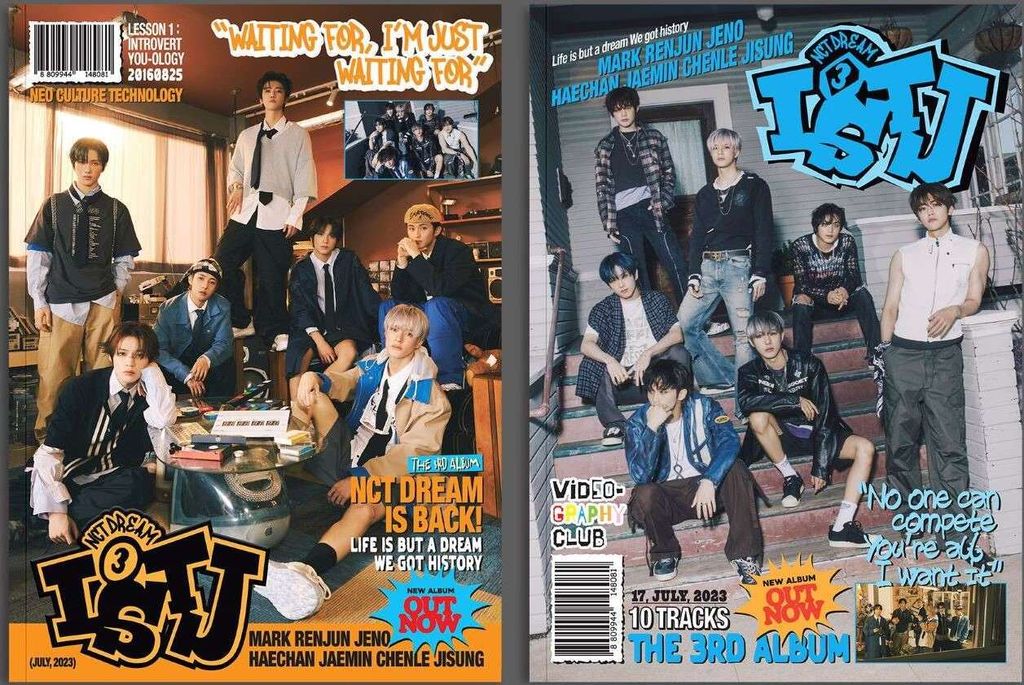 NCT Dream: The 3rd Album ISTJ (CD Photobook) (Introvert Version oder Extrovert Version, Auslieferung nach Zufallsprinzip)