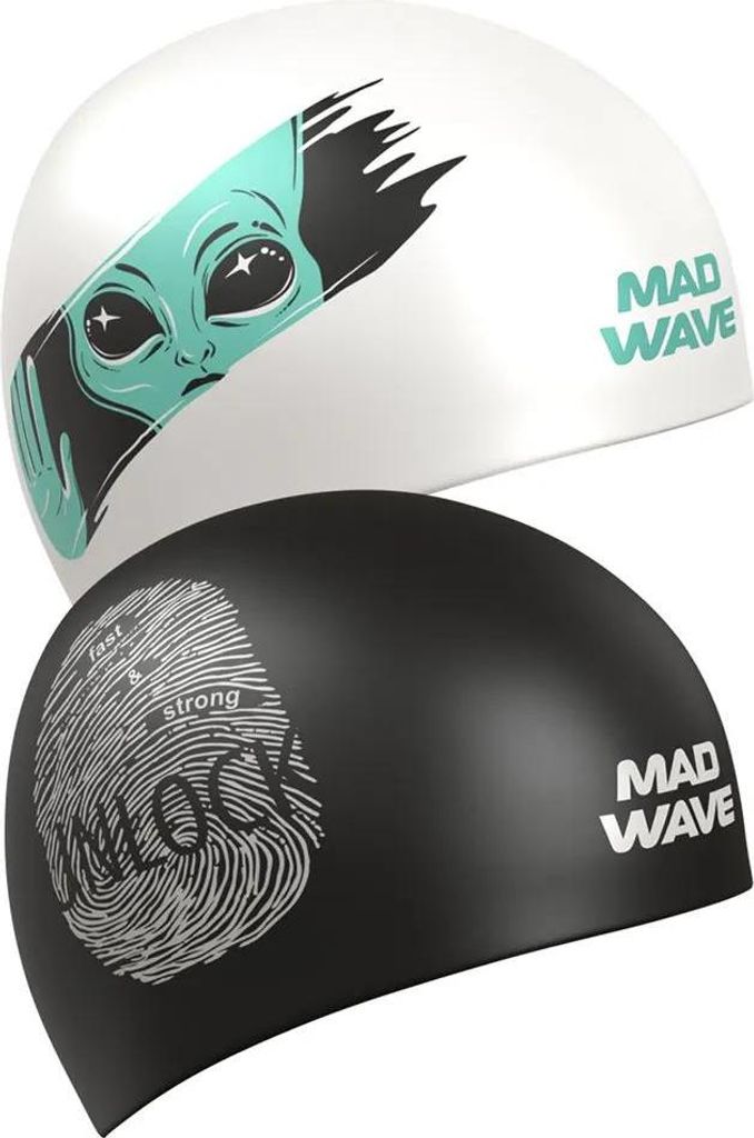 Madwave Unlock Reversible Badekappe Mehrfarbig Mehrfarbig One Size