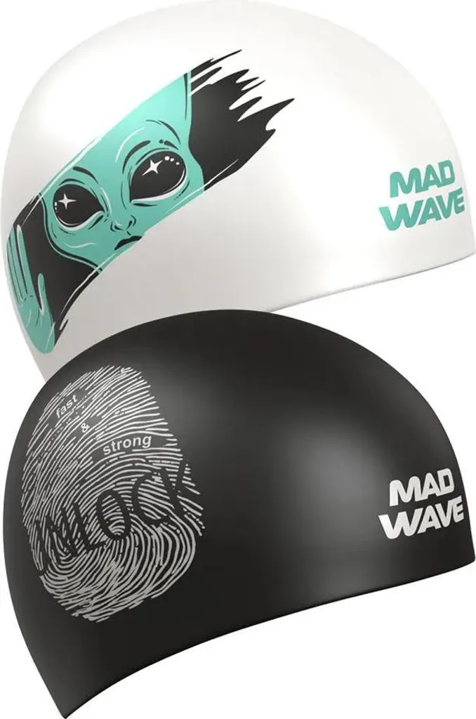 Bonnet de Bain pour Piscine Madwave Unlock Réversible Multicolore Taille Unique