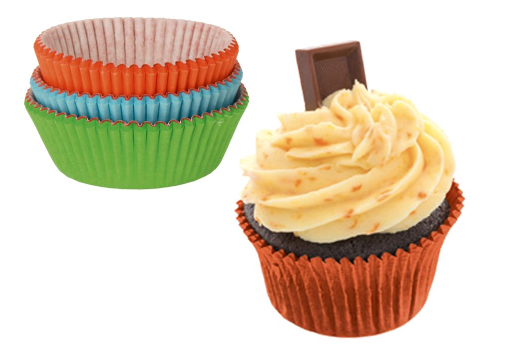 Halloween-Cupcake-Förmchen – 300 Stück, Lebensmittelecht, 3,17 Cm, 6 Designs, Ofengeeignet