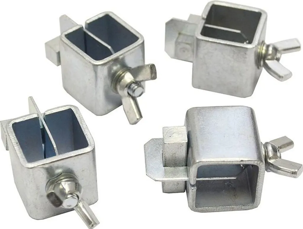 Pinces de maintien pour soudure bord à bord - Lot de 4 serre-tôles en acier