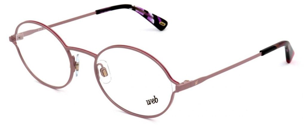 Web WE5301 Shiny pink 52/19/140 Damen Brillen
