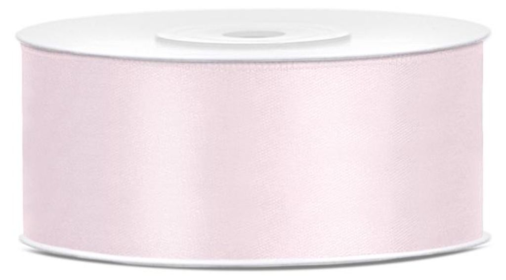 Saténová stuha světle tmavě růžová 25m 25cm široká Obrázek produktu 