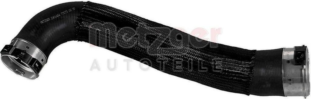 Ladeluftschlauch oben mit Schnellkupplungen METZGER für u.a. NISSAN QASHQAI