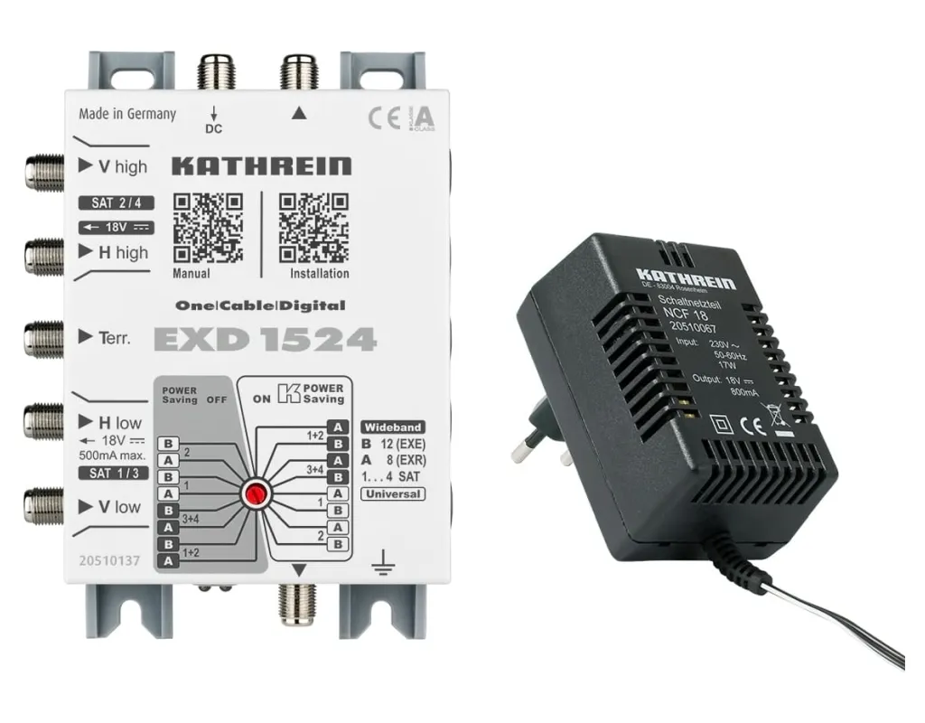 Réparez vos problèmes de réception satellite avec le Kathrein EXD 1524