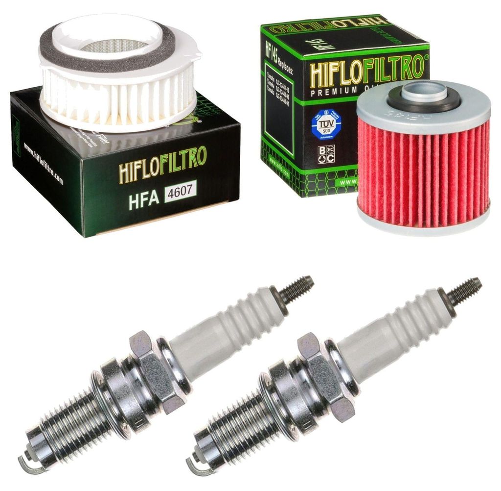 Service-Kit für Yamaha XVS 650 AH Drag Star Classic 1998-2007 Filter Zündkerzen von pamoto - Neu
