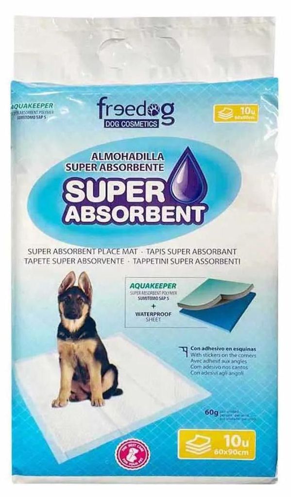Freedog Superabsorbierendes Pad 30 Einheiten Weiß 60 x 60 cm Weiß 60 x 60 cm