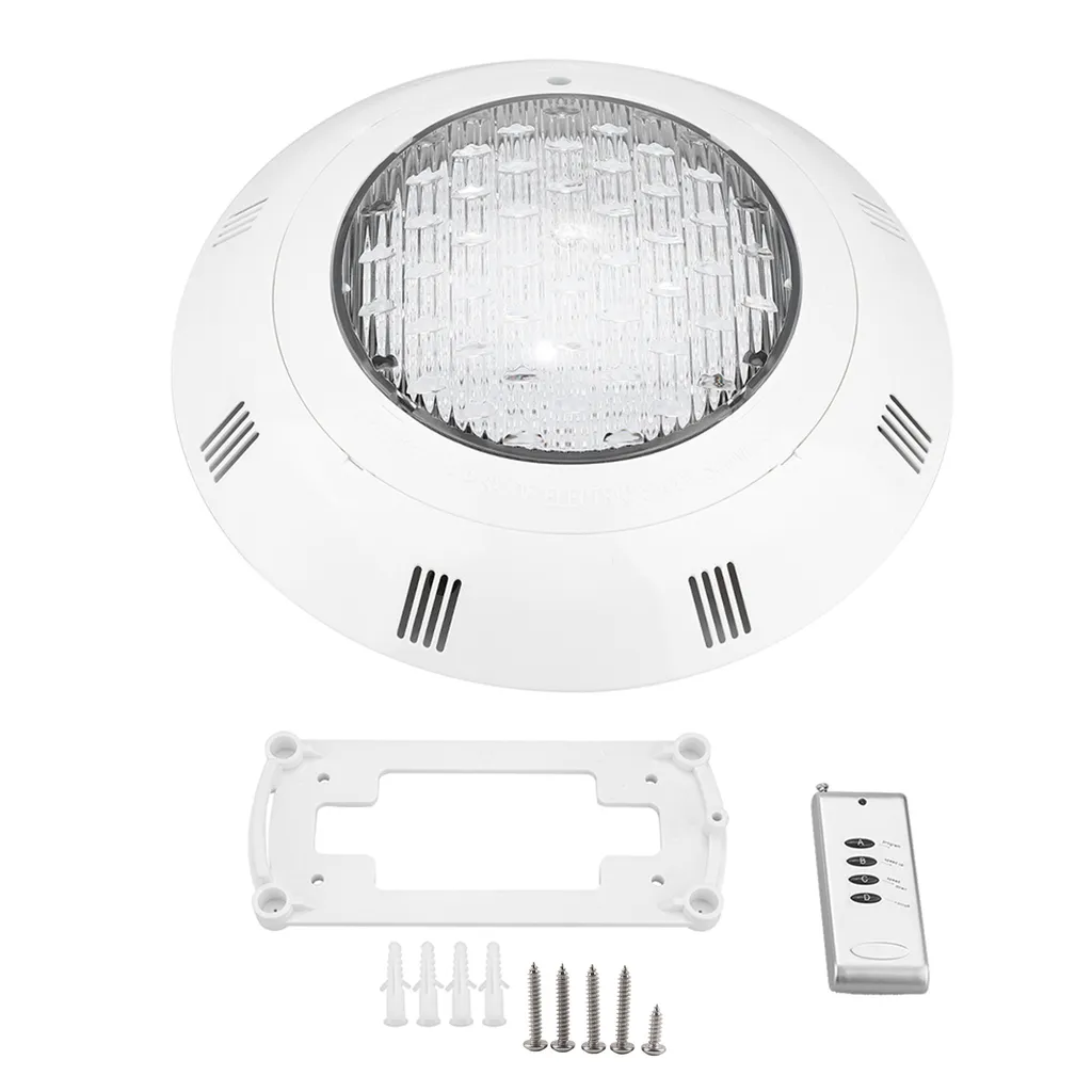 Éclairage Multicolore pour Piscine 30W - Projecteur LED avec Télécommande - 2