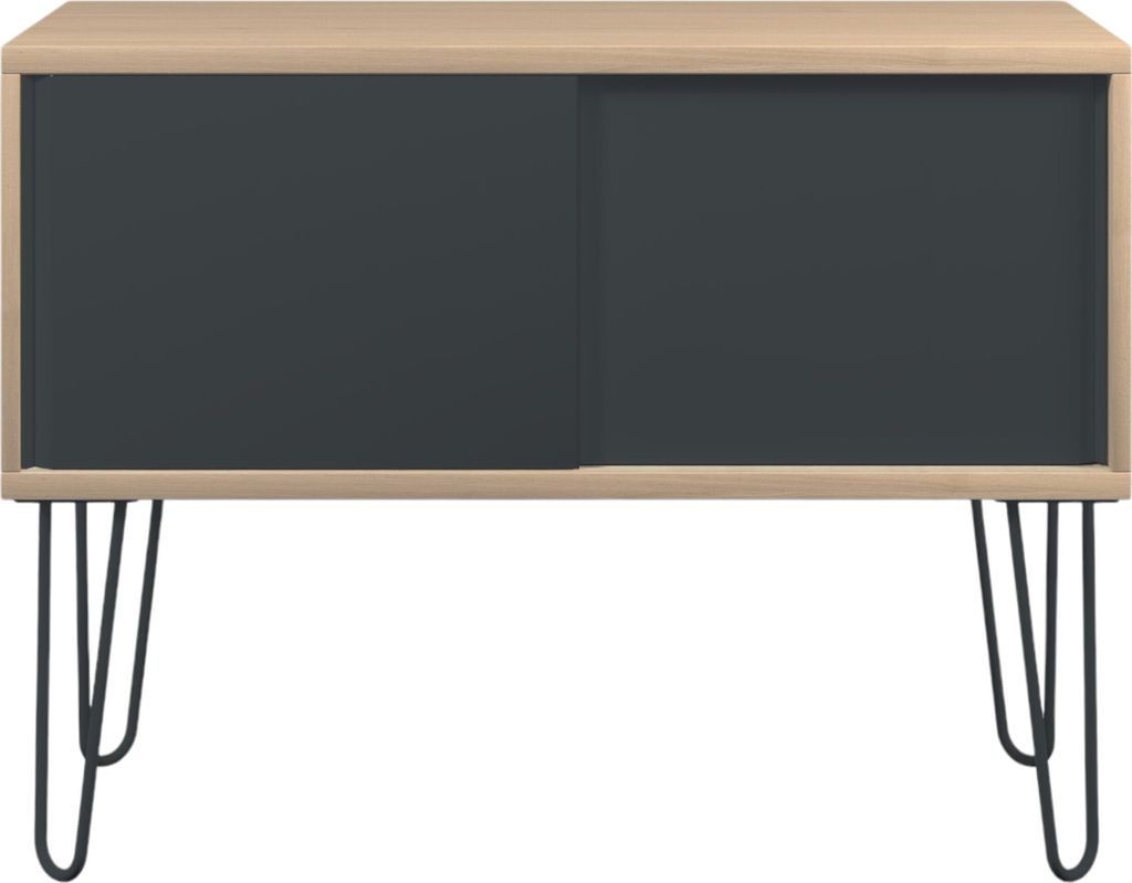 Bisley MultiRange Sideboard - Farbe: Eiche/Anthrazitgrau