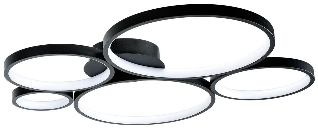 Deckenleuchte Toolight App1911-C Black Led Schwarz