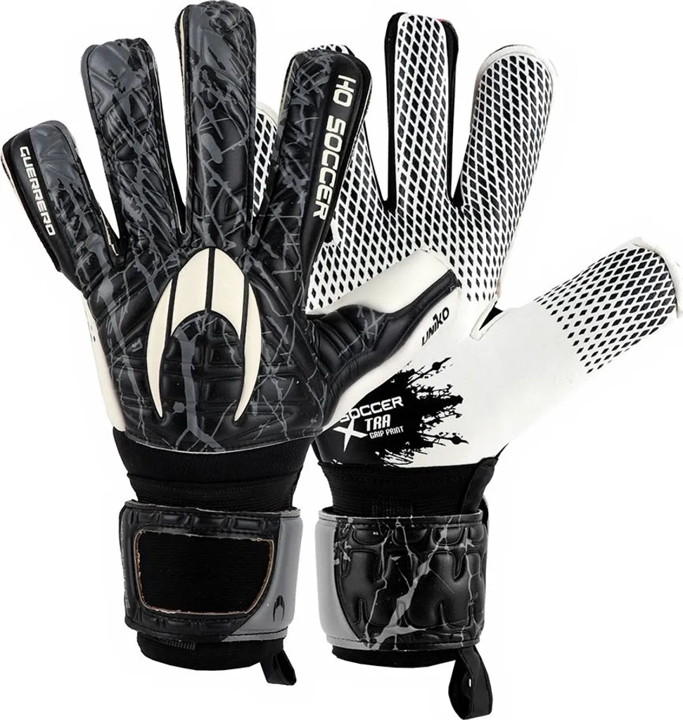 Gants de gardien Ho Soccer Guerrero Uniko Rn Noir Taille 10 Elite