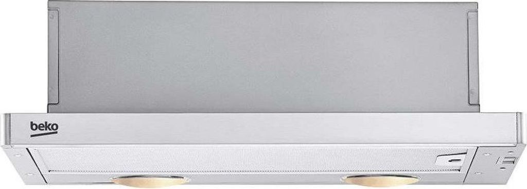 Hotte escamotable 60cm 420m3/h inox - Beko - CTB6250XH - Image du produit 