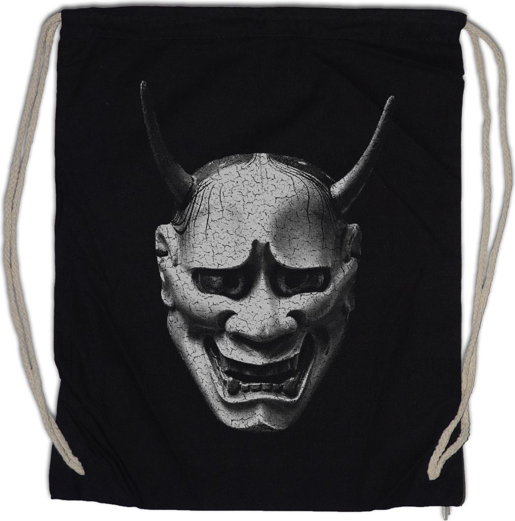 Urban Backwoods Hannya Mask, Turnbeutel, Farbe: Schwarz